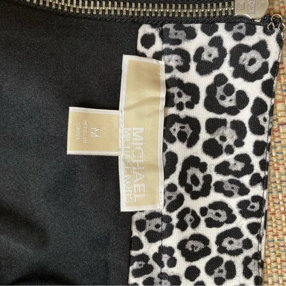 Michael Kors size M black and white skirt - Picture 3 of 9